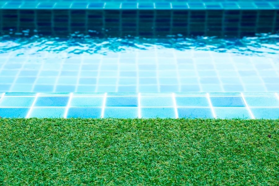 vegas artiicial grass pool